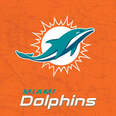 NFL Miami Dolphins Distressed- Orange Moto E5 Play Skin